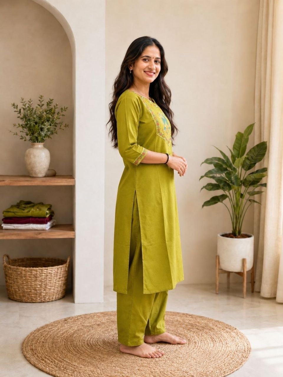 Bansari Premium Cotton Kurta Set for Women