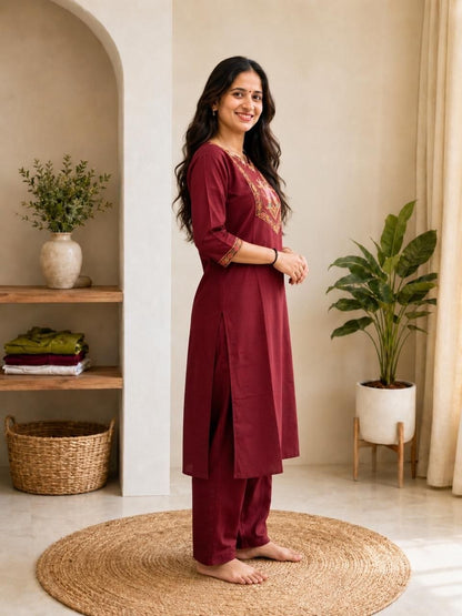 Bansari Premium Cotton Kurta Set for Women