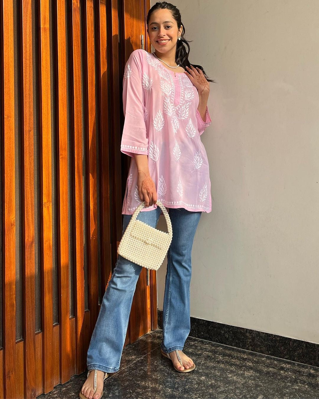 Premium Chikankari Short Kurti for Women | Casual & Everyday Wear