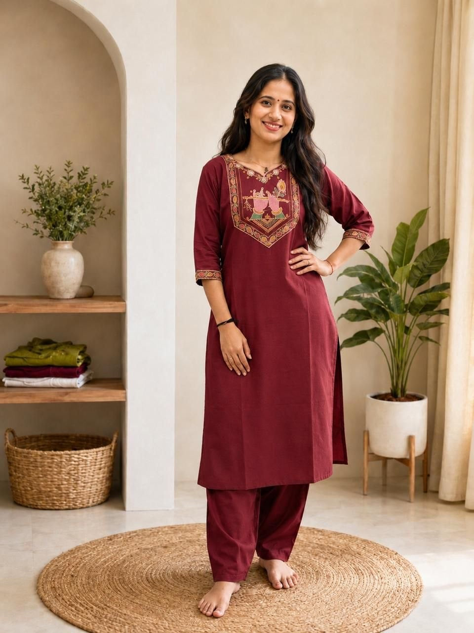 Bansari Premium Cotton Kurta Set for Women