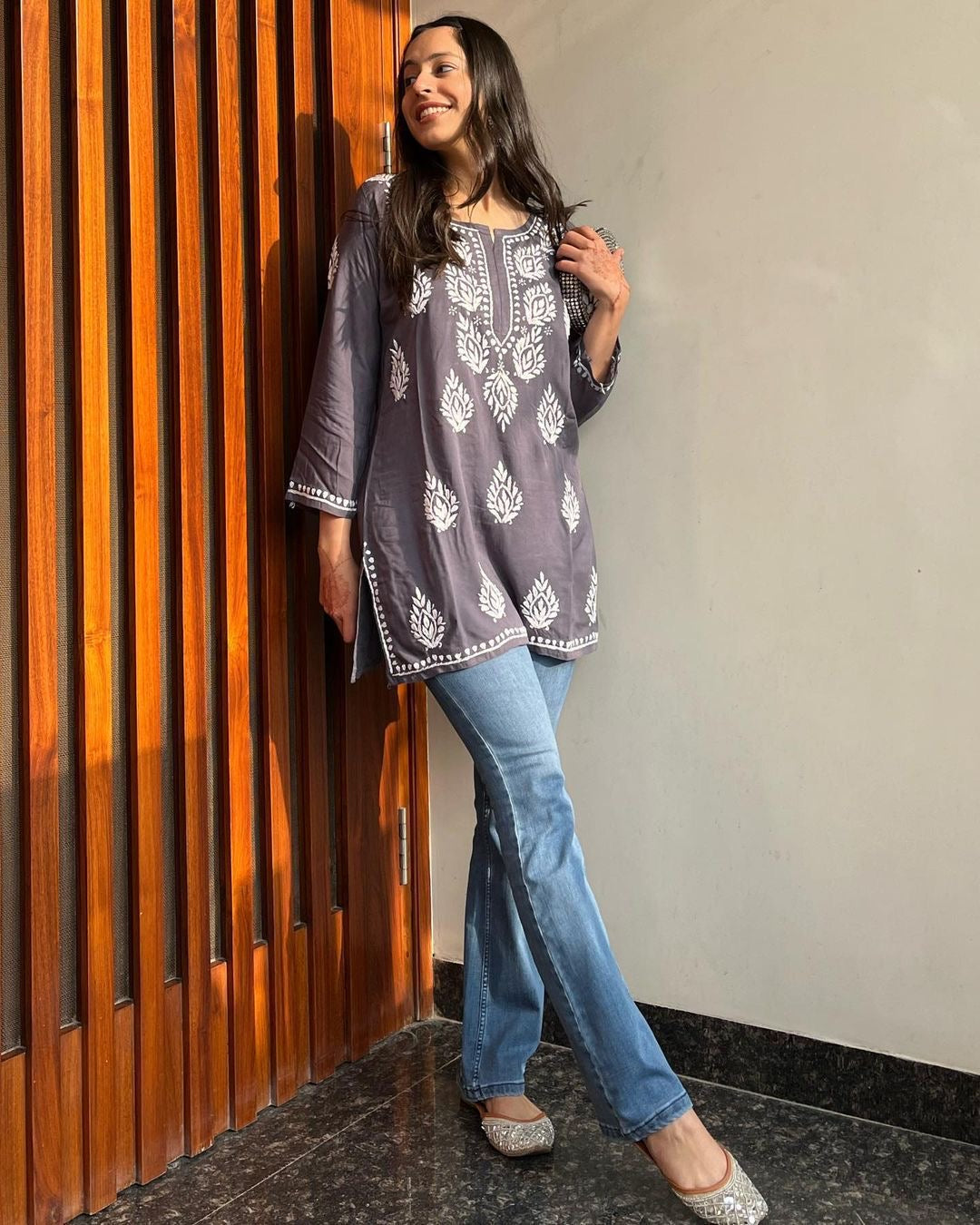 Premium Chikankari Short Kurti for Women | Casual & Everyday Wear