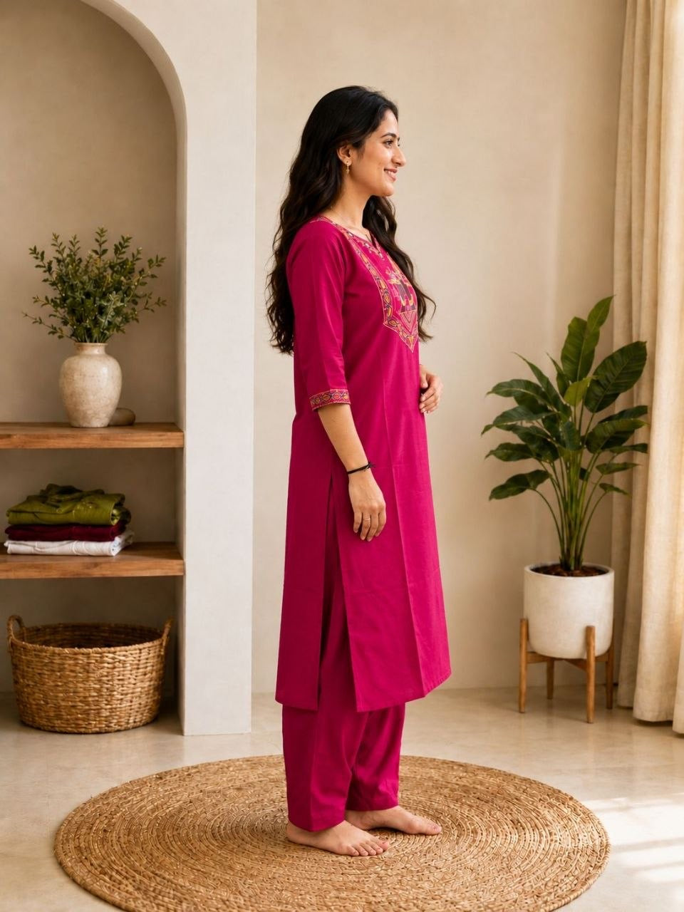 Bansari Premium Cotton Kurta Set for Women