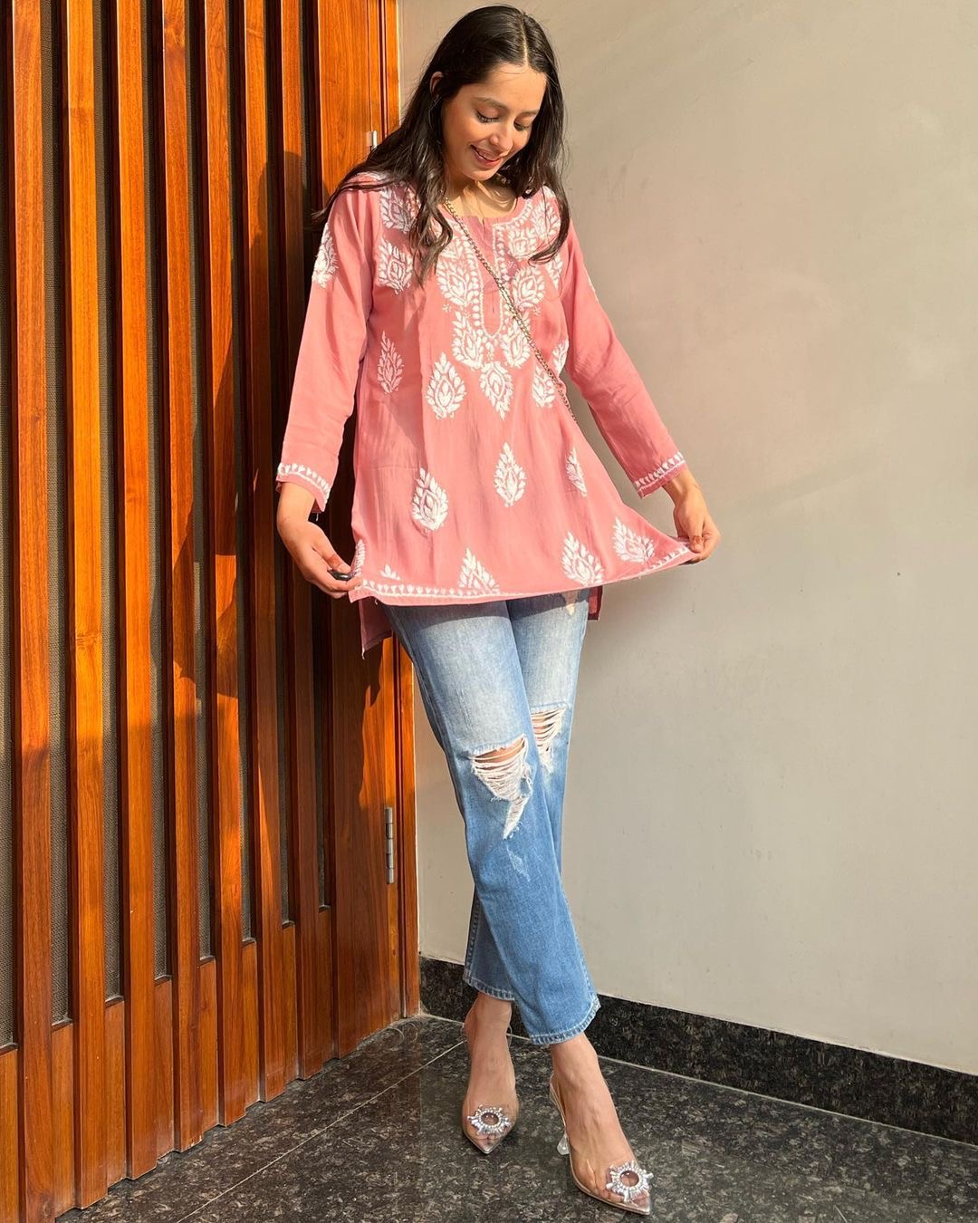 Premium Chikankari Short Kurti for Women | Casual & Everyday Wear