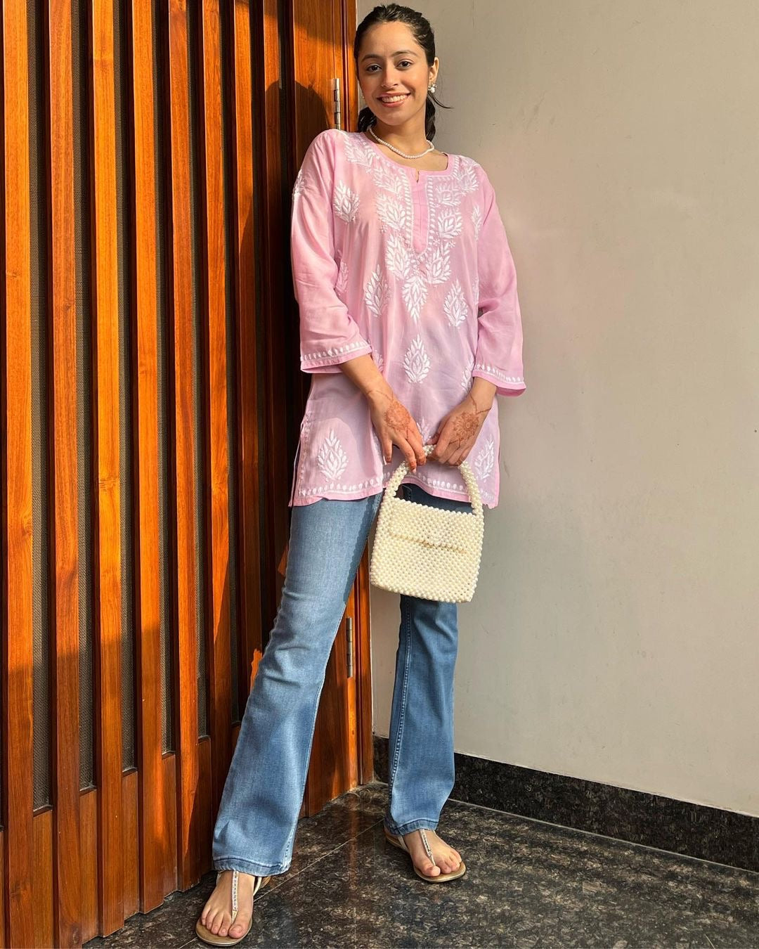 Premium Chikankari Short Kurti for Women | Casual & Everyday Wear