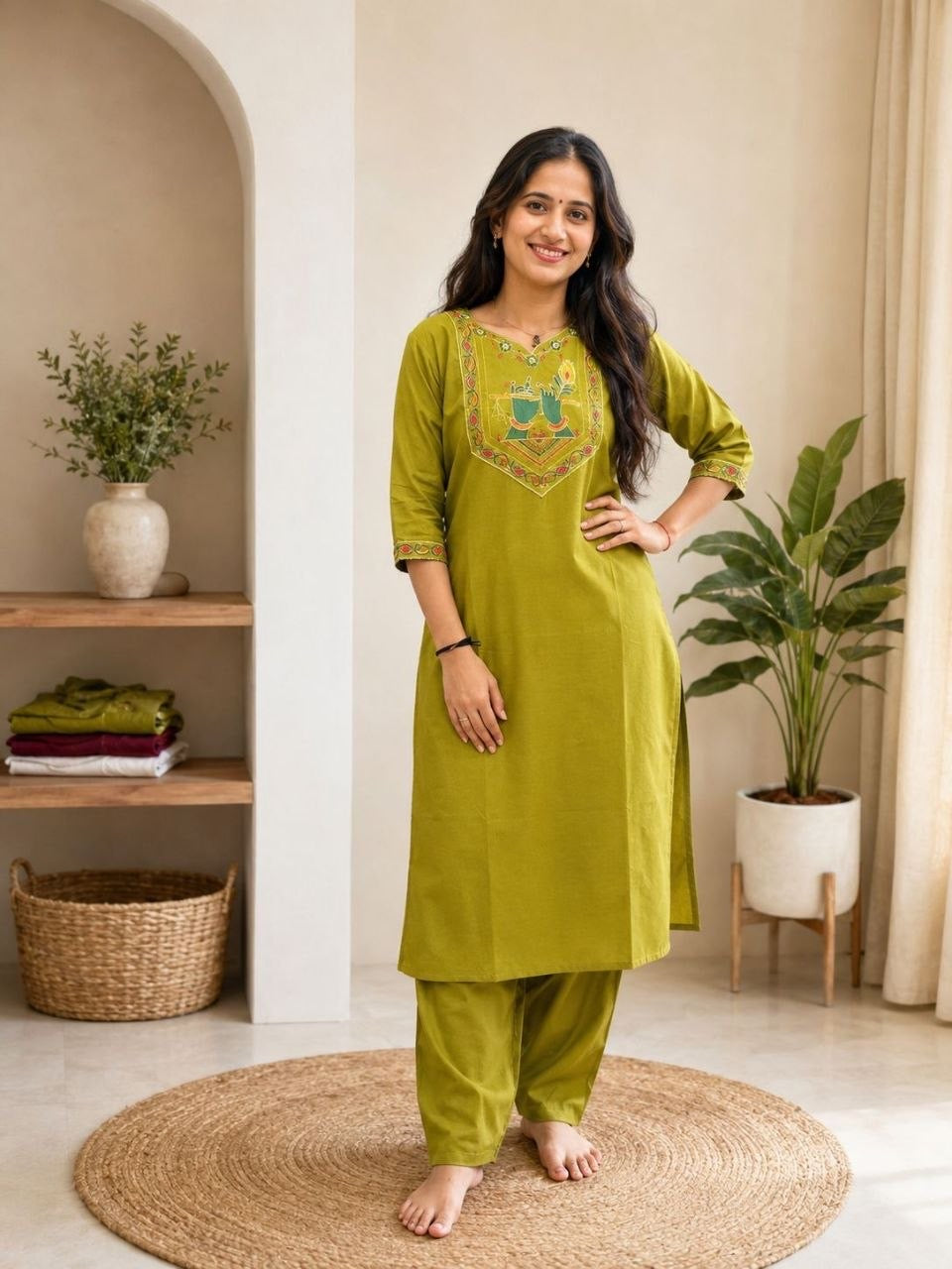 Bansari Premium Cotton Kurta Set for Women