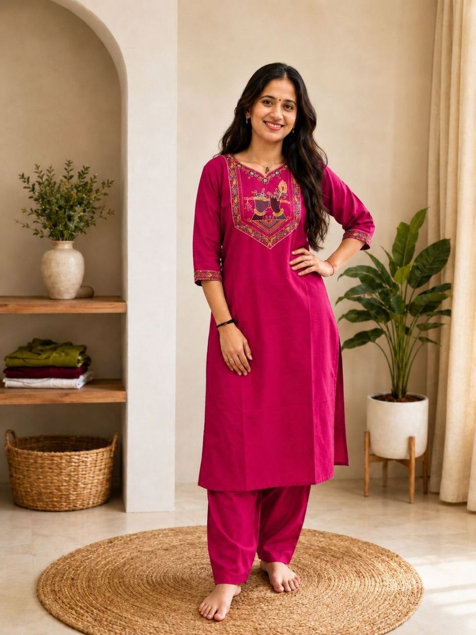 Bansari Premium Cotton Kurta Set for Women