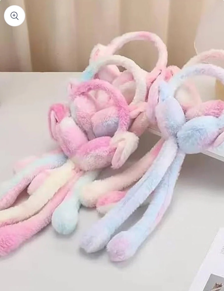 Trending Winter Ear Muffs with Moving Flaps | Fits for 7 years to Adults | Soft & Fluffy | Plush, Cozy Ear Warmers for Cold Weather