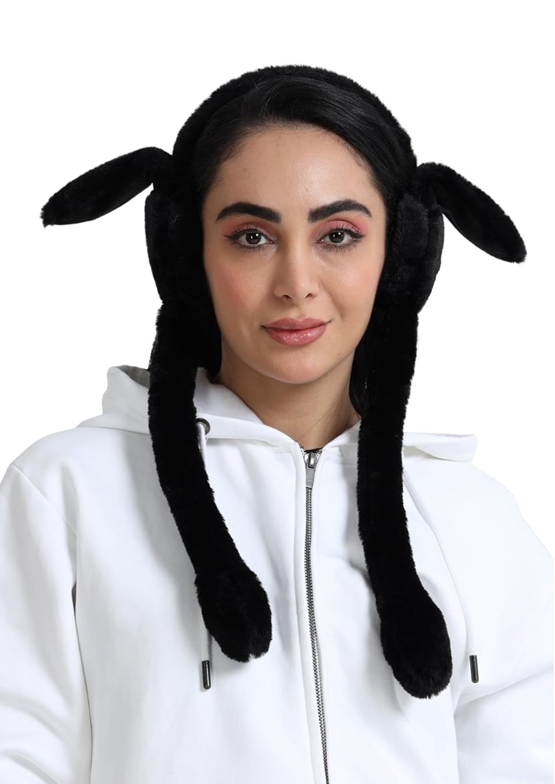 Trending Winter Ear Muffs with Moving Flaps | Fits for 7 years to Adults | Soft & Fluffy | Plush, Cozy Ear Warmers for Cold Weather